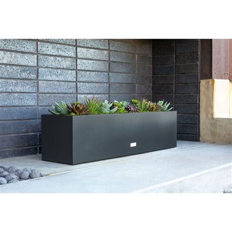 metallic series planter box veradek|Metallic Series Handmade Metal Planter Box.